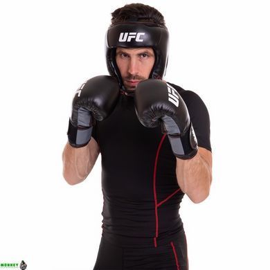 Боксерські рукавиці UFC Boxing UBCF-75181 14 унцій чорний