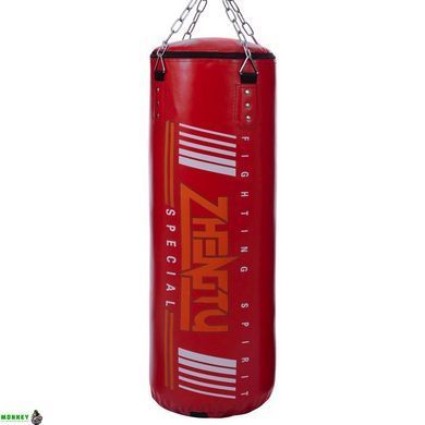 Мешок боксерский Цилиндр с кольцом и цепью ZHENGTU SP-Sport BO-2336-80 Черный высота 80см