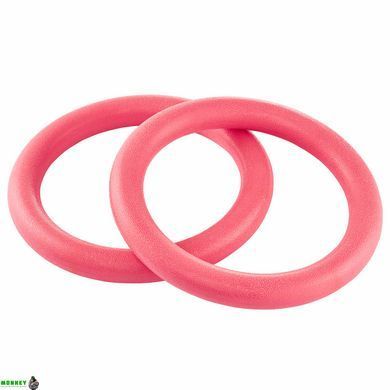 Гимнастические кольца 4FIZJO из ABS пластика, регулируемые Pink (P-5907739314888)
