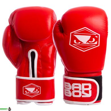 Боксерські рукавиці шкіряні BDB STRIKE VL-6615 10-14унцій кольори в асортименті