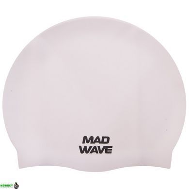 Шапочка для плавання MadWave Intensive Big M053112 Червоний (силікон,)