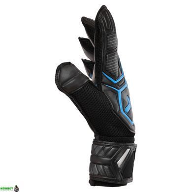 Перчатки вратарские с защитой пальцев STORELLI SP-Sport FB-905 Черный-зеленый 10