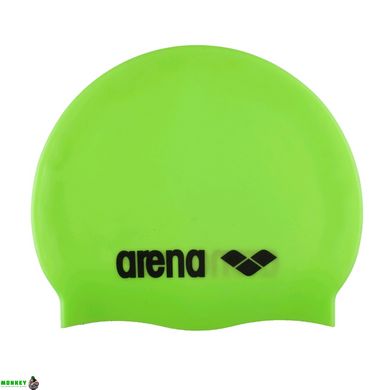 Шапка для плавания Arena CLASSIC SILICONE зеленый Уни OSFM