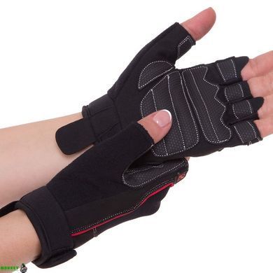 Перчатки спортивные Zelart SB-161566 Черный M черный