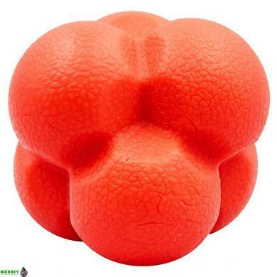 М'яч для реакції REACTION BALL Zelart FI-8235 Помаранчевий діаметр-6,5см