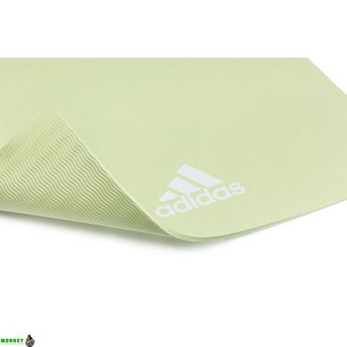 Килимок для йоги Adidas Yoga Mat зелений Уні 176 х 61 х 0,8 см