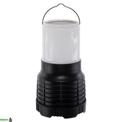 Фонарь кемпинговый светодиодный переносной X-BALOG ZF-781 (пластик, 1 Cree Led лампа, на батарейках, d-10см, l-18см, черный)