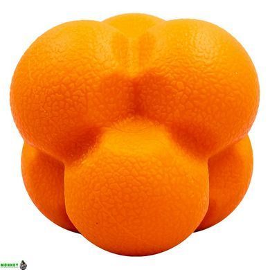 М'яч для реакції REACTION BALL Zelart FI-8235 Помаранчевий діаметр-6,5см