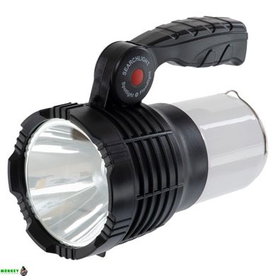 Фонарь кемпинговый светодиодный переносной X-BALOG ZF-781 (пластик, 1 Cree Led лампа, на батарейках, d-10см, l-18см, черный)