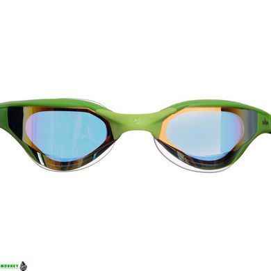 Окуляри для плавання MadWave RAZOR Rainbow M042703 Зелений-чорний