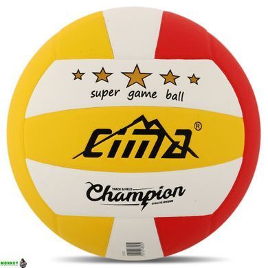 Мяч волейбольный Клееный PU CIMA VB-9020 CHAMPION (PU, №5, 5 сл., клееный)