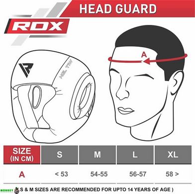 Боксерський шолом із захистом підборіддя RDX WB L