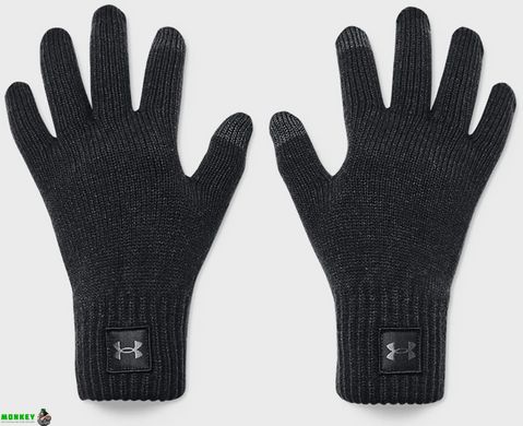 Перчатки UA Halftime Gloves черный, серый Муж S/M