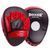 Лапа Вигнута для боксу та єдиноборств BOXER 2010-01 Чорний-жовтий-червоний 19х23х4см 2шт