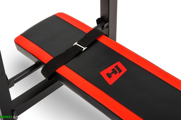 Набор Hop-Sport Premium 39 кг со скамьей HS-1080 и штангой