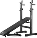 Скамейка со стойками для тренировок со штангой Gymtek XL700 складная