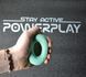 Эспандер кистевой силиконовый PowerPlay PP-4330 Hand Grip Loops Medium 22.5-27 кг. Мятный