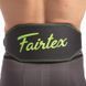 Пояс атлетический кожаный FAIRTEX 167075 S ширина-15см черный