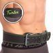 Пояс атлетический кожаный FAIRTEX 167075 S ширина-15см черный