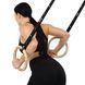 Кольца гимнастические для Кроссфита WOODEN GYM RINGS EZOUS E-03 d-28мм