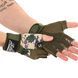 Перчатки для фитнеса и тяжелой атлетики SCHIEK SP-Sport BC-4928 Камуфляж Woodland XL