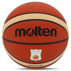 Мяч баскетбольный PU №7 MOLTEN BGD7X-C (оранжевый)