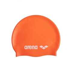 Шапка для плавания Arena CLASSIC SILICONE оранжевый Уни OSFM