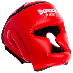 Шлем боксерский с полной защитой Кожвинил BOXER 2036 (р-р М-L, цвета в ассортименте)