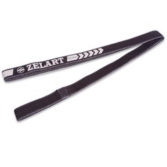 Стрічка опору для фітнесу HIP LOOP Zelart FI-1970-3XL 3XL чорний