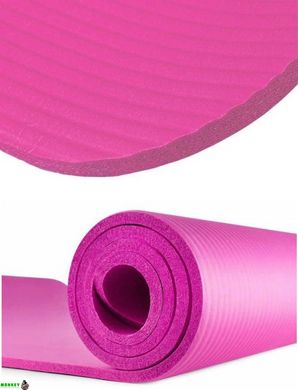Килимок для йоги та фітнесу Power System PS-4017 Fitness-Yoga Mat Pink
