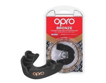 Капа OPRO Bronze Black (art.002184001)