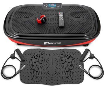 Віброплатформа Hop-Sport 4D HS-095VS Crown + масажний килимок + пульт управління/годинник