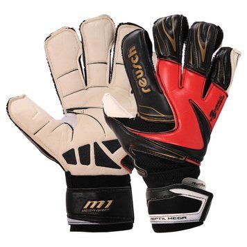 Перчатки вратарские FB-812 Черный-красный 10 REUSCH (PVC)