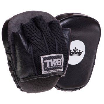 Лапа Вигнута для боксу та єдиноборств TOP KING Light Weight TKFML Чорний 2шт
