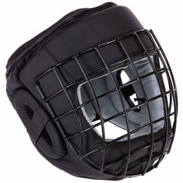 Шлем для единоборств Zelart VL-3150 Черный L