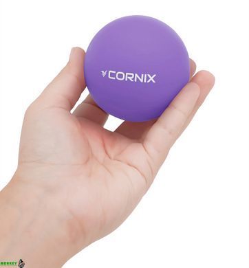 Массажный мяч Cornix Lacrosse Ball 6.3 см XR-0119 Purple