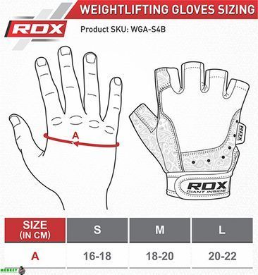 Перчатки для фитнеса женские RDX Amara S