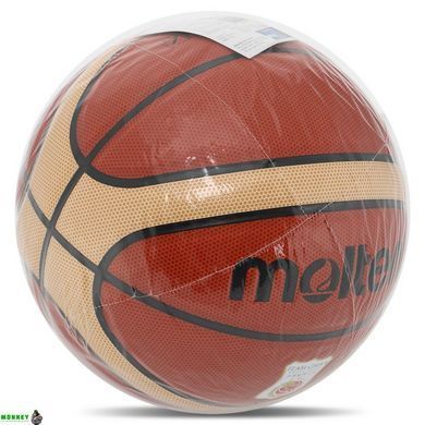 М'яч баскетбольний PU №7 MOLTEN BGD7X-C помаранчевий
