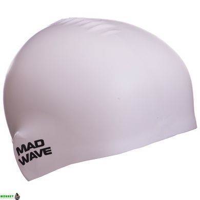 Шапочка для плавання MadWave Intensive Big M053112 Жовтий (силікон)