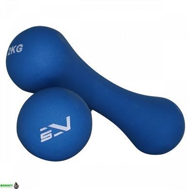 Гантелі вінілові SportVida 2 x 2 кг SV-HK0031