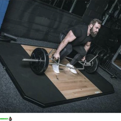 Треп-гриф олімпійський York Fitness для станової тяги 213см (50мм) з підставкою