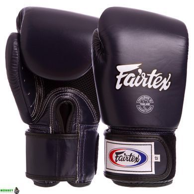 Перчатки боксерские кожаные FAIRTEX BGV1 Черный 10 унции