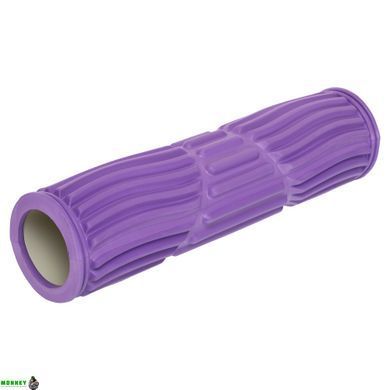 Роллер масажний циліндр (ролик мфр) 45см Grid Spine Roller SP-Sport FI-9390 Рожевий