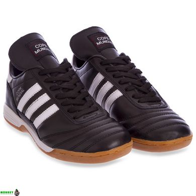 Взуття для футзалу чоловіча AD COPA MANDUAL OB-1982 розмір 40-45 чорний-білий