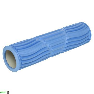 Роллер масажний циліндр (ролик мфр) 45см Grid Spine Roller SP-Sport FI-9390 Рожевий