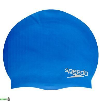 Шапочка для плавания SPEEDO PLAIN MOULDED 8709842610 синий