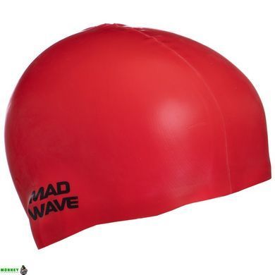 Шапочка для плавання MadWave Intensive Big M053112 Жовтий (силікон)