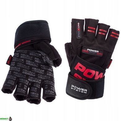 Перчатки для фитнеса Power System PS-2800 Power Grip Red XL
