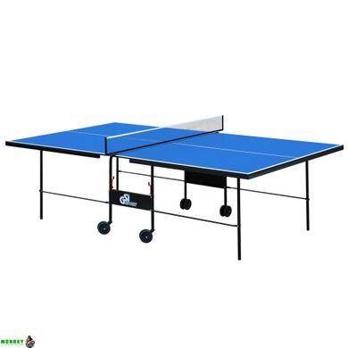Стол для настольного тенниса GSI-Sport Indoor Gk-3.18 MT-0934 синий
