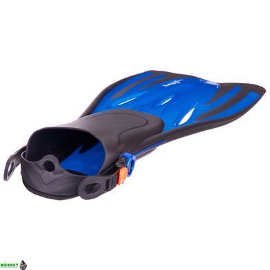 Ласты с открытой пяткой MadWave M064802 38-41 размер, синий